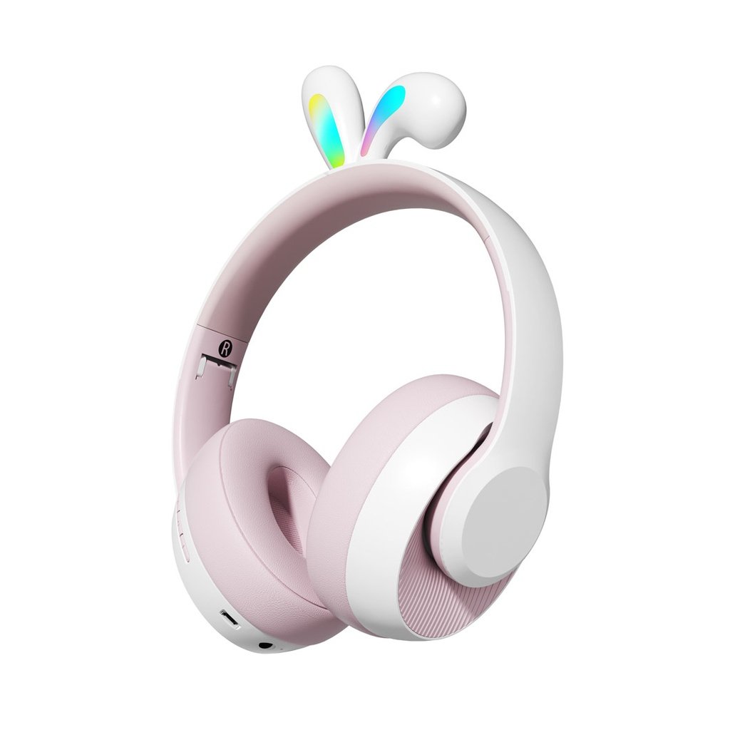 Soundtec By Porodo Kids Wireless Headphone Rabbit Ears LED Lights ...