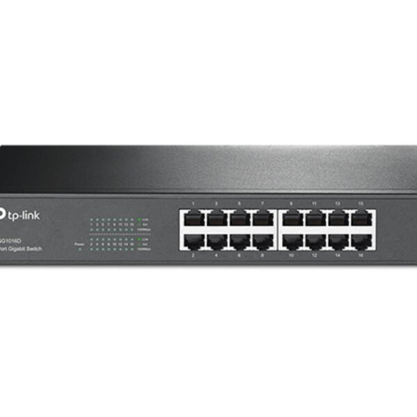 Gigabit Switch Unmanaged Rackmount 16 port