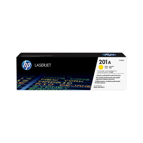 HP 201A Yellow CF402A Toner - Bright and Professional Color Printing
