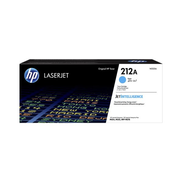 HP 212A Cyan Toner Cartridge - High-Quality Cyan Printing for HP LaserJet
