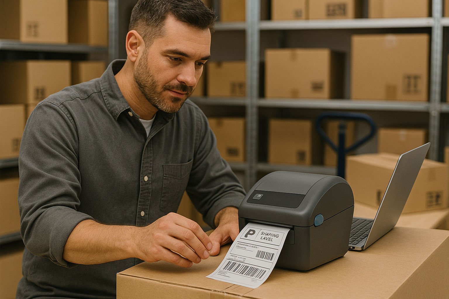 thermal label printer
