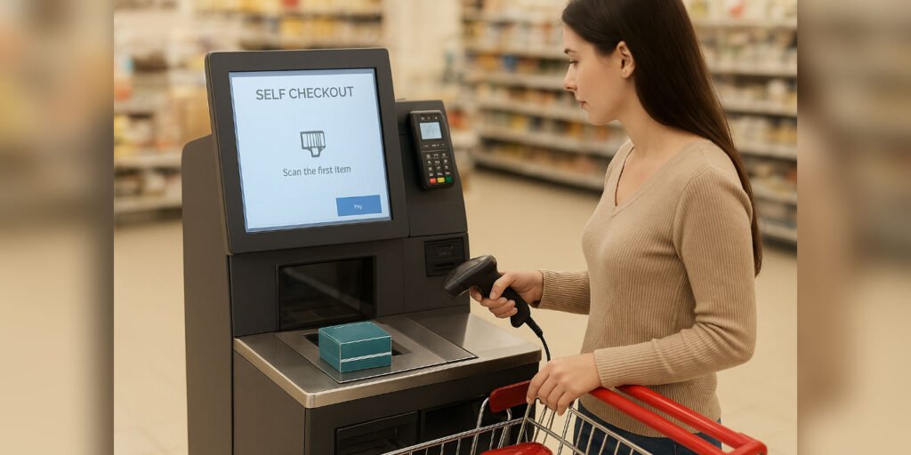 self checkout kiosk